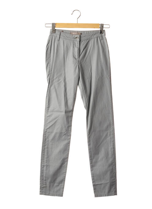 Pantalon slim gris SANDWICH pour femme