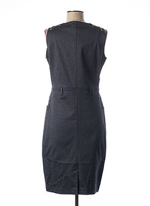 Robe mi-longue sans manche sans manche bleu QUATTRO femme