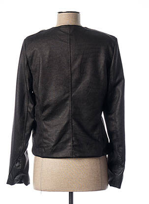 Veste casual col rond violet QUATTRO femme