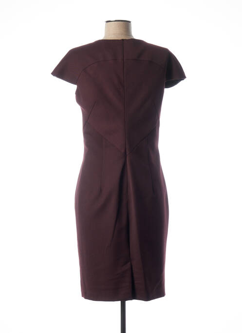 Robe mi-longue violet QUATTRO pour femme
