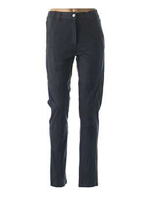 Pantalon slim stretch taille normale bleu QUATTRO femme