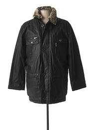 Parka fourrure synthétique sans capuche noir PARTNER'S homme