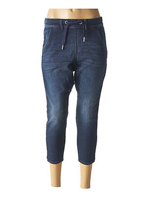 Pantacourt stretch taille normale bleu DR DENIM femme
