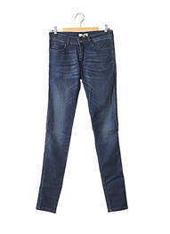 Jeans skinny tissage brut taille normale bleu BÔ-M femme