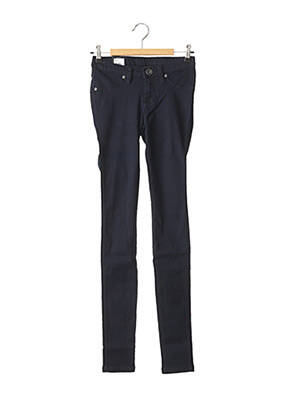 Jeans skinny tissage brut taille normale marron DR DENIM femme