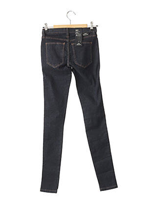 Jeans skinny tissage brut taille basse bleu DR DENIM femme