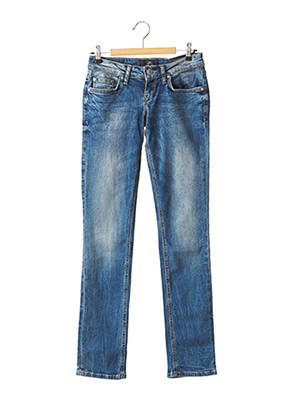 Jeans coupe slim bleu LBT pour femme