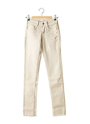 Jeans skinny beige CIMARRON pour femme