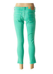 Jeans skinny vert CIMARRON pour femme seconde vue