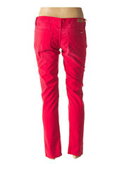 Pantalon droit rouge REIKO pour femme seconde vue