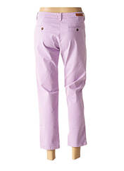 Pantalon droit violet REIKO pour femme seconde vue