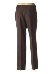 Pantalon droit marron TELMAIL pour femme seconde vue