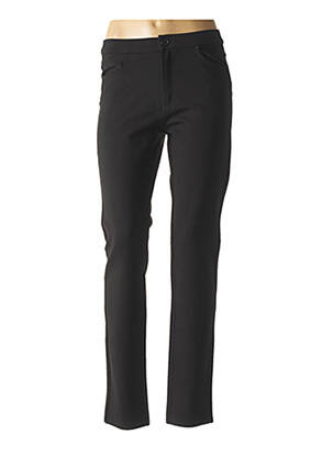 Pantalon slim noir BARILOCHE pour femme