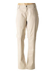 Pantalon droit beige JENSEN pour femme seconde vue