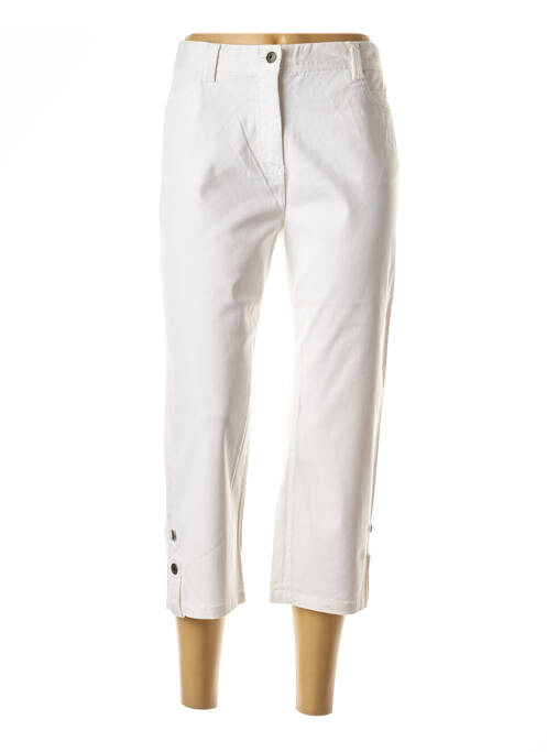 Pantacourt blanc JENSEN pour femme
