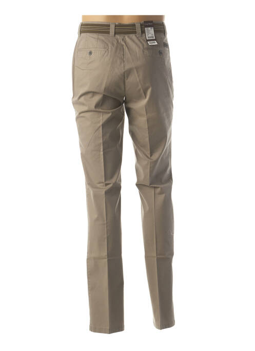 Pantalon droit vert LUIGI MORINI pour homme
