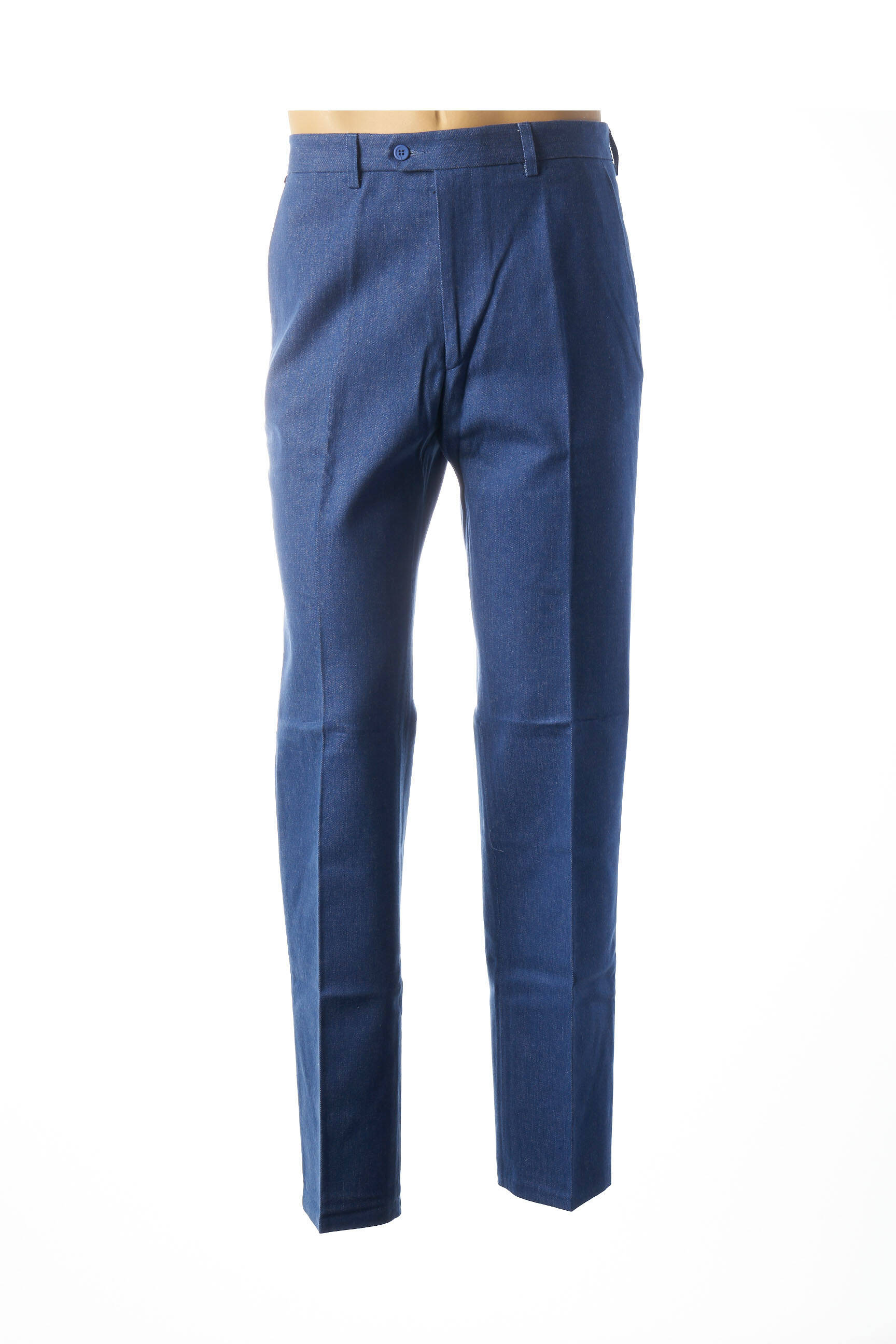 Lma Pantalons Slim Homme De Couleur Bleu 1701375-bleu00 - Modz