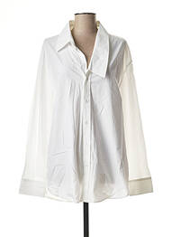 Chemise manches longues manches longues blanc BACK homme