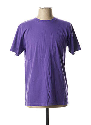 T-shirt violet COLORFUL STANDARD pour homme