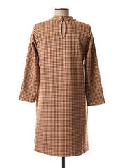 Robe courte beige INDI & COLD pour femme seconde vue