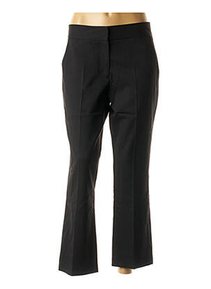 Pantalon droit noir EMMA & ROCK pour femme