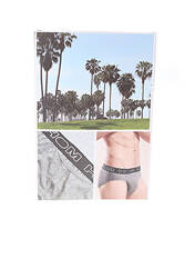 Slip bleu HOM pour homme seconde vue