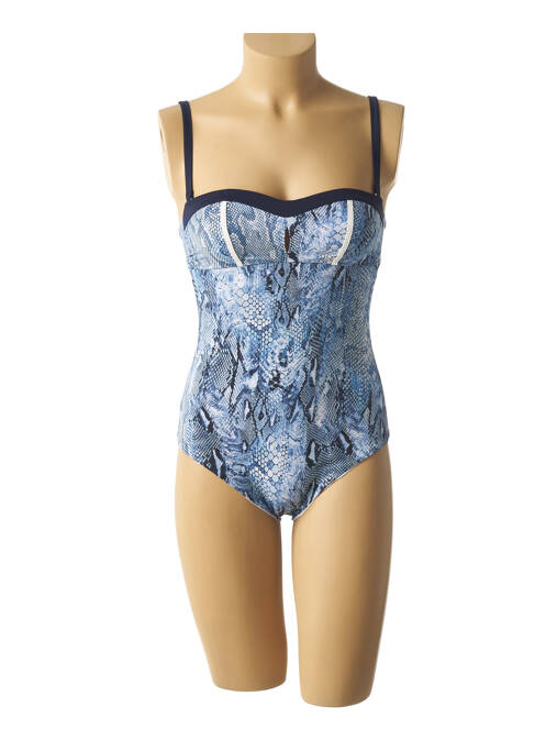 Maillot de bain 1 pièce bleu SIMONE PERELE pour femme
