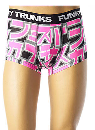 Boxer rose FUNKY TRUNKS pour homme