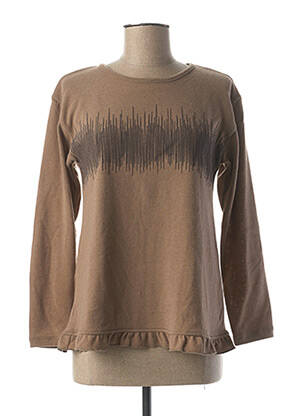 Pull beige MALOKA pour femme