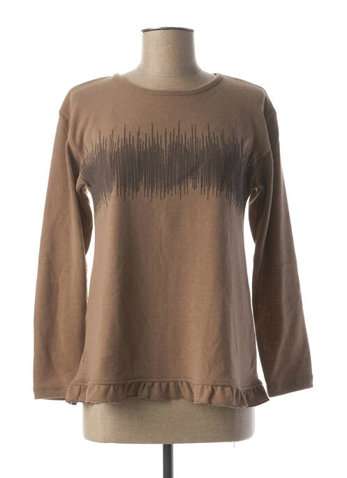 Pull beige MALOKA pour femme