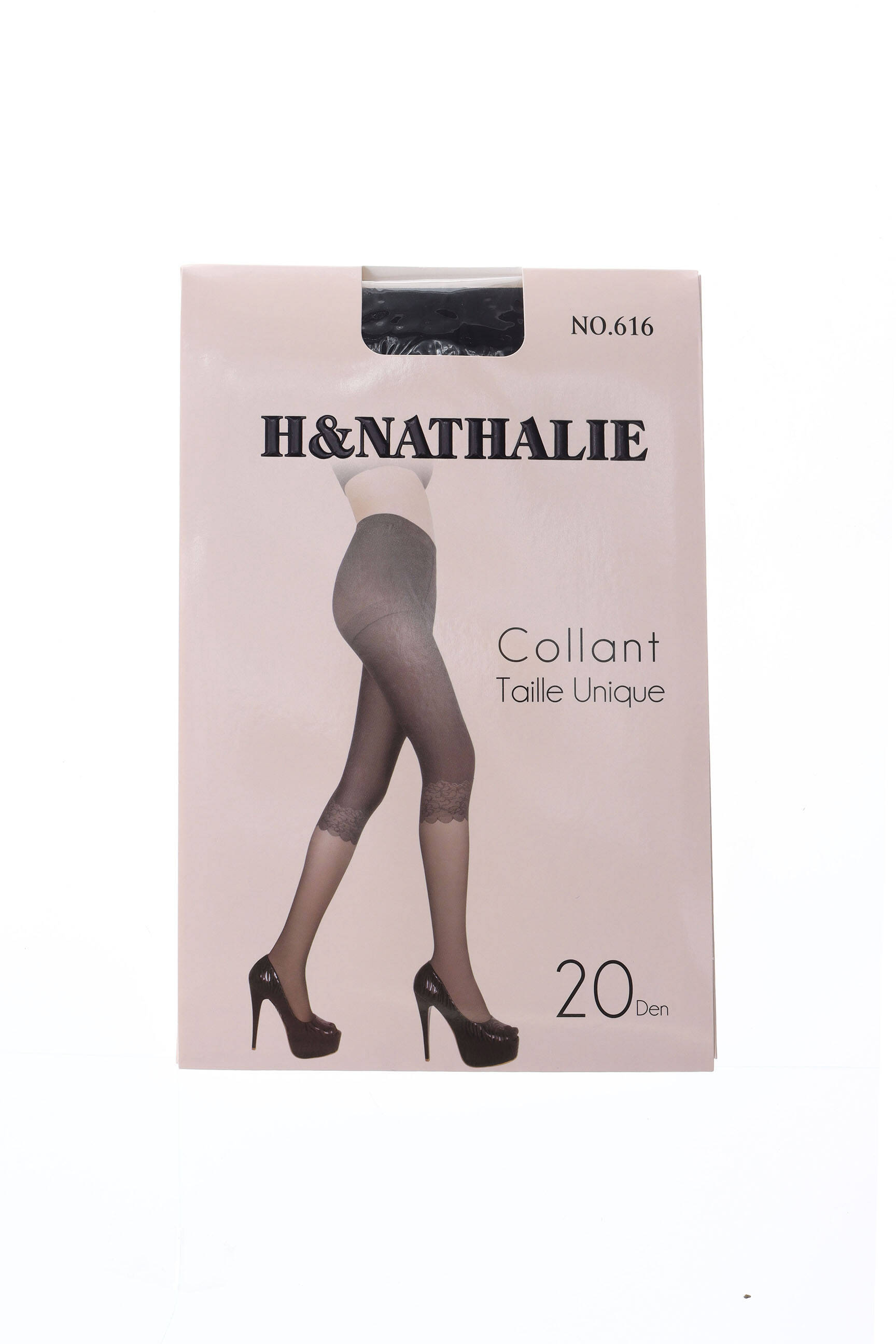 H Nathalie Collant Femme De Couleur Noir 1697769-noir00 - Modz
