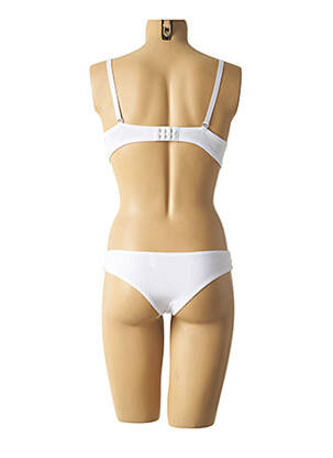 Ensemble lingerie tissage métallisé gris LUNNA femme