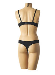 Ensemble lingerie noir HANA pour femme seconde vue