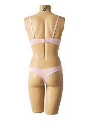 Ensemble lingerie rose HANA pour femme seconde vue