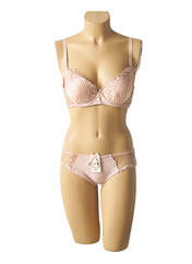 Ensemble lingerie beige HANA pour femme seconde vue
