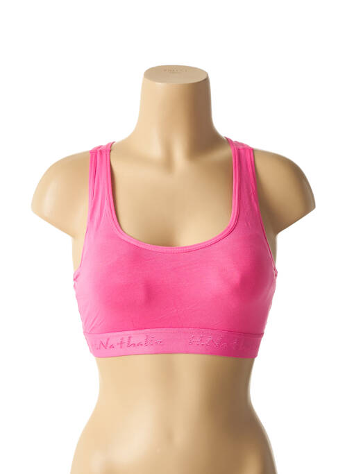 Soutien-gorge rose H.NATHALIE pour femme