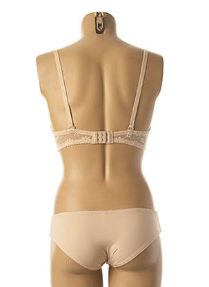 Ensemble lingerie culotte beige HANA femme
