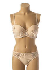 Ensemble lingerie beige HANA pour femme seconde vue