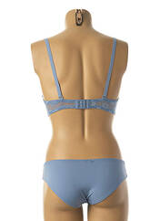 Ensemble lingerie bleu HANA pour femme seconde vue