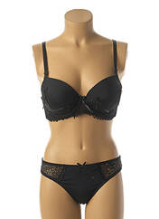 Ensemble lingerie noir HANA pour femme seconde vue