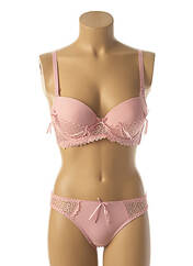 Ensemble lingerie rose HANA pour femme seconde vue
