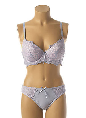 Ensemble lingerie violet HANA pour femme