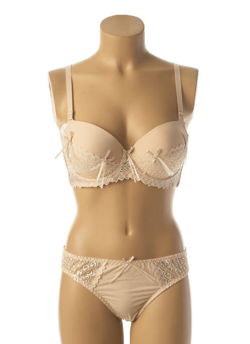 Ensemble lingerie beige HANA pour femme