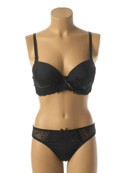 Ensemble lingerie noir HANA pour femme