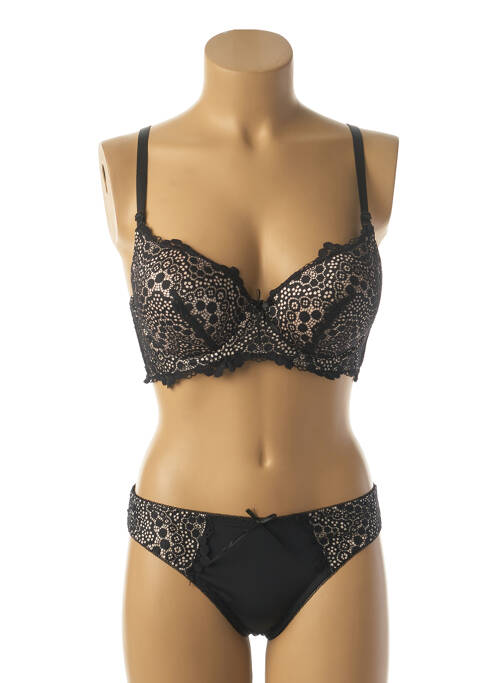 Ensemble lingerie noir HANA pour femme