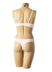 Ensemble lingerie blanc HANA pour femme seconde vue