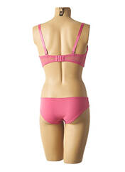Ensemble lingerie rose HANA pour femme seconde vue