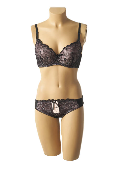 Ensemble lingerie noir HANA pour femme