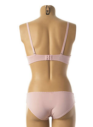 Ensemble lingerie culotte rose HANA femme