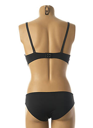 Ensemble lingerie culotte noir HANA femme